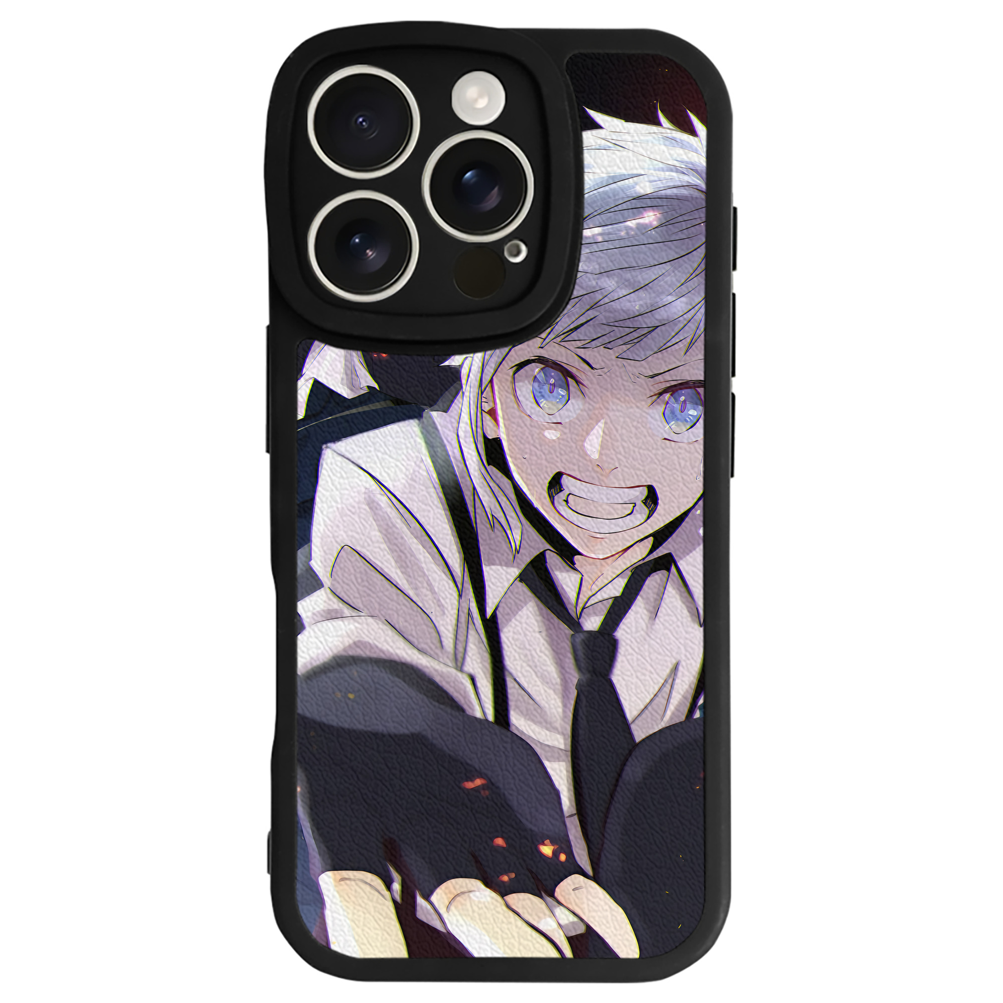 （画像用） 文豪ストレイドッグス Bungo Stray Dogs 【iPhone 16シリーズ対応】シリコンスマホケース（レザー調） 材質：シリコン